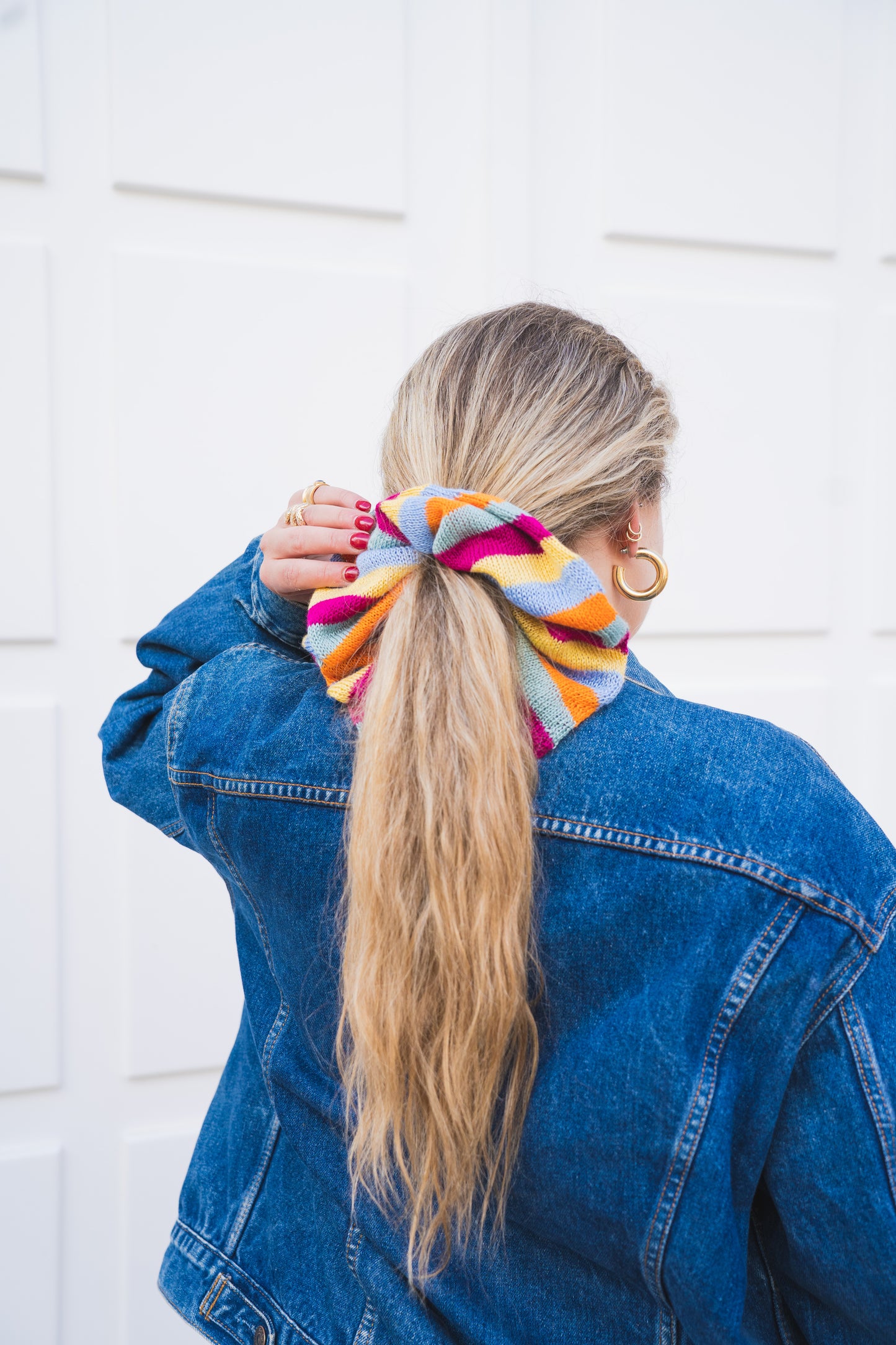 Cotton scrunchie 01